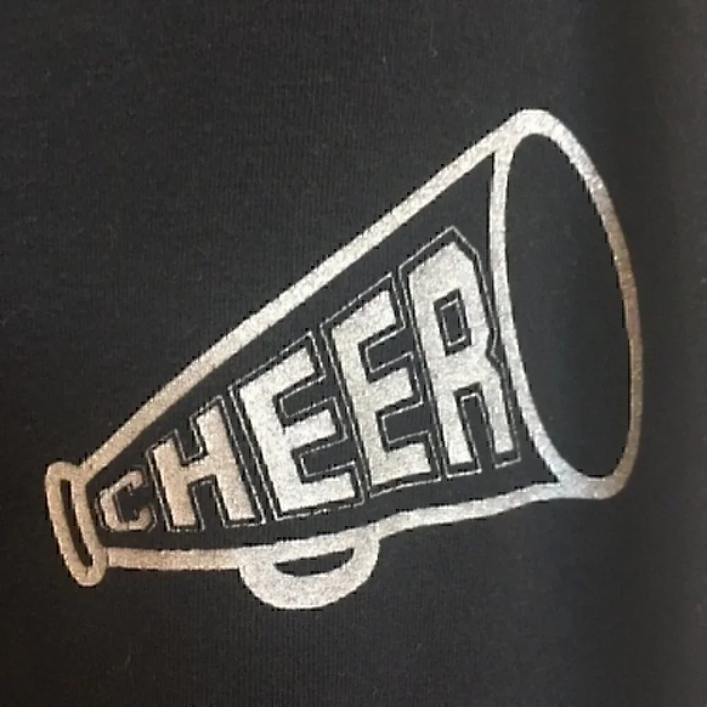 Old Navy Girls size small 6/7 Black cheer pants